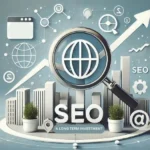 digital marketing manager in calicut a concept illustration with graphs and digital icons.