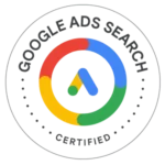 Google ads search certification of a freelance digital marketing specialist in calicut