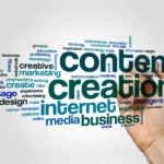 CONTENT CREATION: pic of a freelance digital marketing specialist in calicut with the writing "Samvruth with Waves"